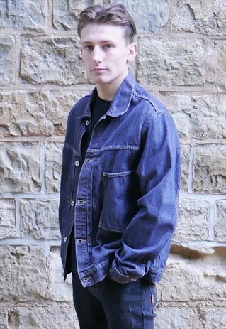 MENS LEVI'S VINTAGE DENIM JACKET TRUCKER STYLE