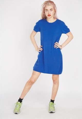 VINTAGE BLUE BENETTON DRESS