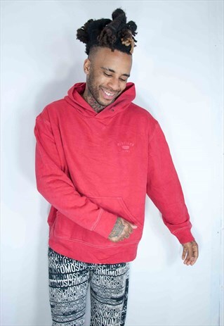 TOMMY HILFIGER RED HOODIE