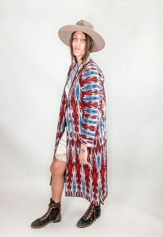 IKAT QUILTED TURKMEN COAT