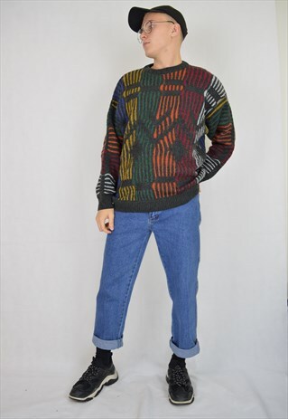 VINTAGE MULTICOLOUR 80'S SWEATSHIRT
