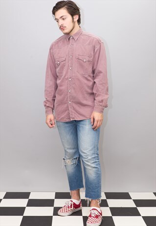 PINK LEVI'S SHIRT