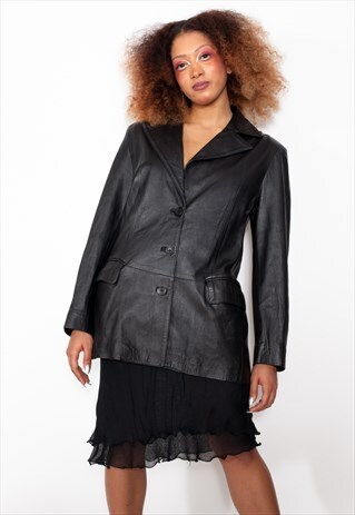 VINTAGE 70S BLAZER LEATHER JACKET ID:1720