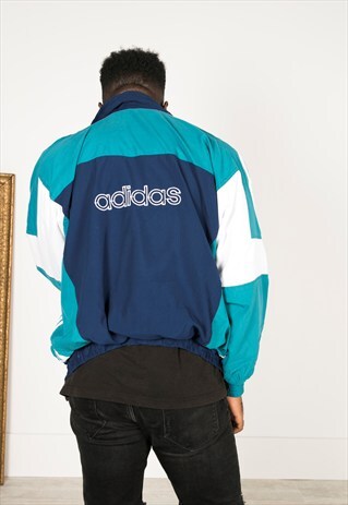 VINTAGE 80S USA ADIDAS SHELL SPORT JACKET / R000