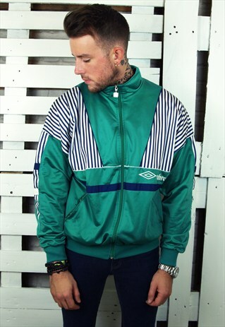 RETRO SPORTS ZIP UP TRACK SUIT TOP