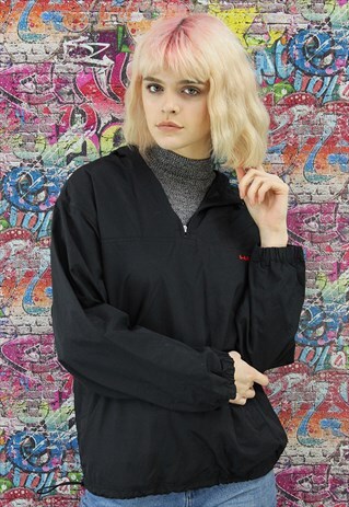 VINTAGE 90S SHELL JACKET / WINDBREAKER. UNISEX SPORTSWEAR.