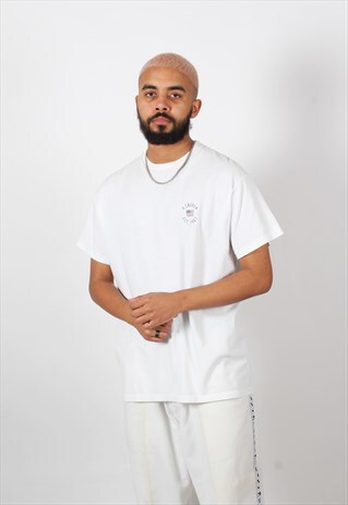 VINTAGE RALPH LAUREN POLO JEANS T-SHIRT WHITE