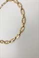 70'S GOLD METAL LADIES VINTAGE CHAIN LINK BELT