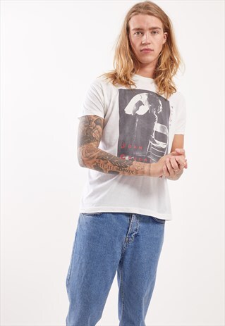 VINTAGE JOHN COUGAR GRAPHIC PRINT T-SHIRT