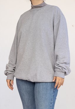 Vintage Carhartt Sweatshirt Classic in Grey XL