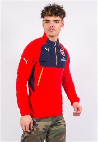 PUMA ARSENAL 1/4 ZIP FLEECE