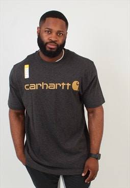 Men's Carhartt dark grey print t-shirt