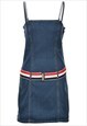 Vintage Tommy Hilfiger 1990s Medium Wash Denim Dress - L