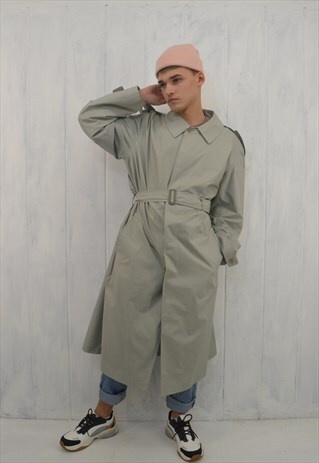 VINTAGE CREAM COLOUR TRENCH COAT