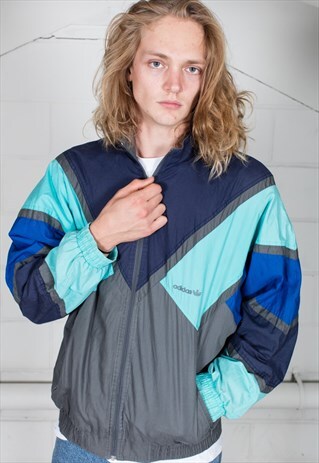 VINTAGE ADIDAS RETRO LOGO UNISEX JACKET