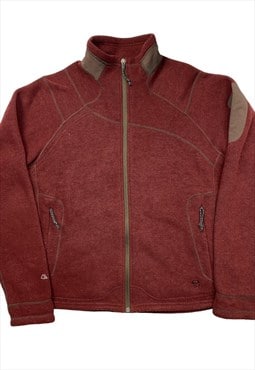 Mountain Hardwear Vintage Ladies Red Polartec Fleece Jacket