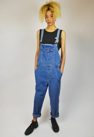 VINTAGE 90'S DENIM DUNGAREES