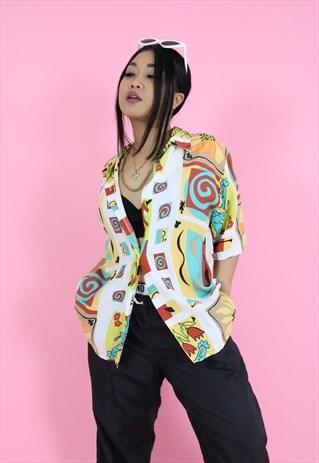 VINTAGE ABSTRACT OG PRINTED SHIRT