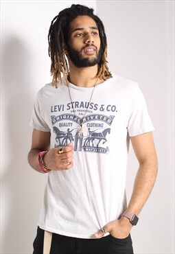 Vintage Levi's T-Shirt White