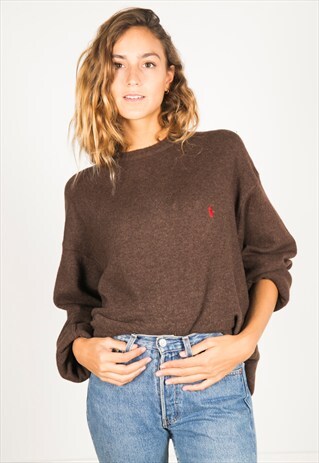 VINTAGE 80S POLO RALPH LAUREN JUMPER / R4114C702