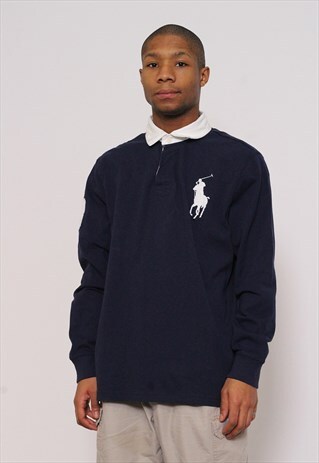 VINTAGE RALPH LAUREN RUGBY SWEATSHIRT