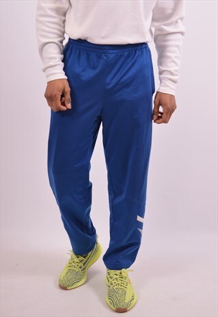 VINTAGE DIADORA TRACKSUIT TROUSERS BLUE