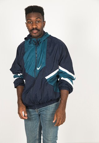 VINTAGE 80S USA NIKE SHELL SPORT JACKET / R167