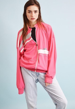 80'S RETRO ATHLEISURE SPORTS TRACKSUIT JACKET