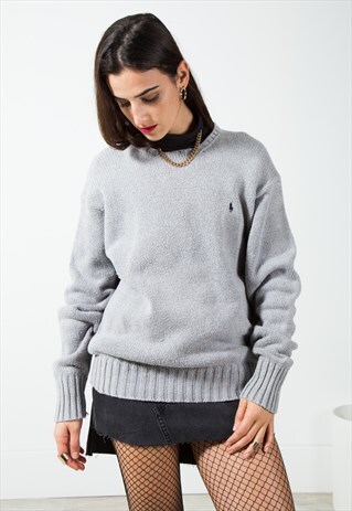VINTAGE POLO RALPH LAUREN KNIT JUMPER / S504