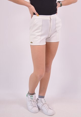 VINTAGE LACOSTE SHORTS WHITE