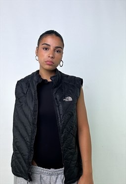 Black 90s The North Face Puffer Jacket Coat Gilet