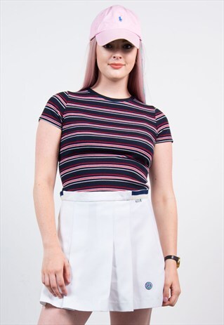90'S WHITE PLEATED TENNIS SKIRT