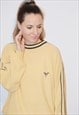 VINTAGE 80S CARLO COLUCCI CASUAL KNIT SWEATSHIRT JUMPER