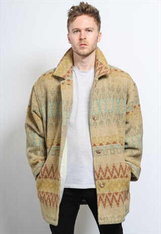 VINTAGE AZTEC INCA JACKET