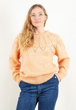 Vintage 70s Bobble Knit Sweater