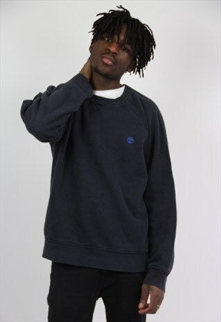 VINTAGE TIMBERLAND NAVY SWEATSHIRT