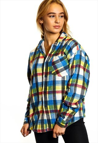 VINTAGE FLANNEL SHIRT S761