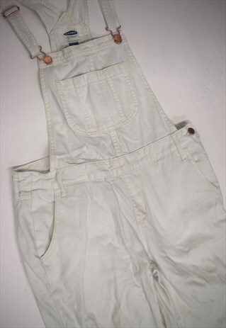 VINTAGE 90S OLD NAVY BLUE DENIM DUNGAREES