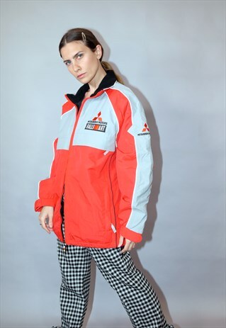 VINTAGE Y2K MITSUBISHI MOTORS RACING JACKET