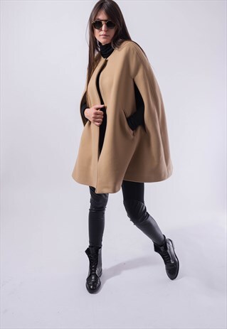 WINTER CAPE COAT/JACKET FOR WOMEN/WOOL/F1821