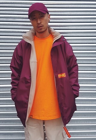 FMC WATERPROOF FLEECE-LINED JACKET BURGUNDY