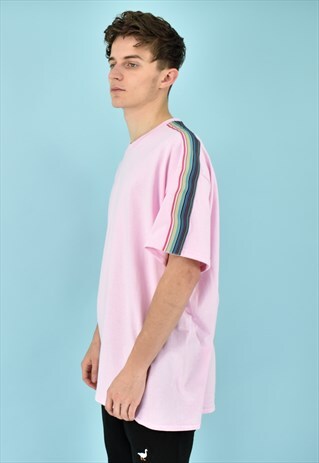 G&G UNISEX PINK OPERA RIBBON S/S TEE