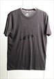 Vintage Nike Crewneck Print T-shirt Grey