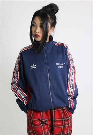 UMBRO VINTAGE TRACKSUIT SPORTS TOP / ZIP UP