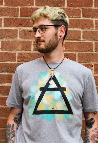 HANDPAINTED UNISEX AIR ELEMENT TSHIRT