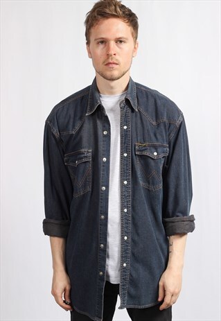 VINTAGE WRANGLER DENIM SHIRT