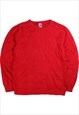 Vintage  Jellan Sweatshirt Crewneck Red Large