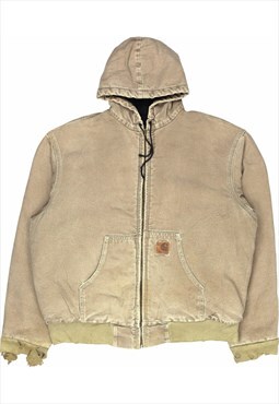 Vintage 90's Carhartt Workwear Jacket Heavyweight Hooded