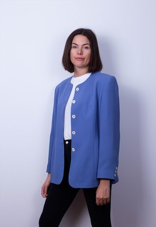 VINTAGE BLUE BLAZER JACKET