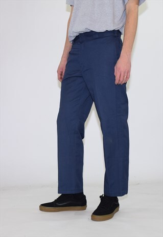 VINTAGE BLUE DICKIES WORK TROUSERS PANTS
